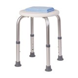 HealthSmart Extra Compact Lightweight Shower Stool with Adjustable Height, thumbnail image 4 of 4