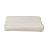 DMI Contour Memory Foam Pillow with Soft Cream Terry Cloth Cover, 19" x 12" x 3" to 4.5", thumbnail image 1 of 5
