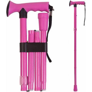 HealthSmart Colorful Comfort Grip Walking Cane with Soft Gel-like Handle