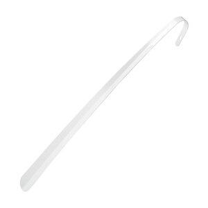 HealthSmart Steel Shoe Horn, White 