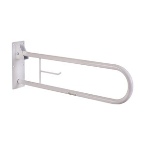  HealthSmart Shower Safety Fold Away Grab Bar, White 