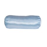 DMI Hypoallergenic Neck Roll Support Pillow, Blue Satin, 18" x 7", thumbnail image 2 of 4