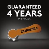 Duracell Hearing Aid Batteries Easytab, Size 10, thumbnail image 3 of 5