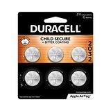 Duracell 2032 3V Lithium Coin Battery, 6/Pack, thumbnail image 1 of 6