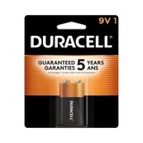 Duracell Coppertop 9V Alkaline Batteries, thumbnail image 1 of 5