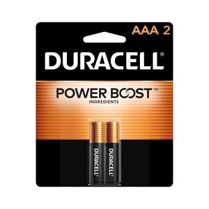 Duracell Coppertop AAA Alkaline Batteries, 2/Pack