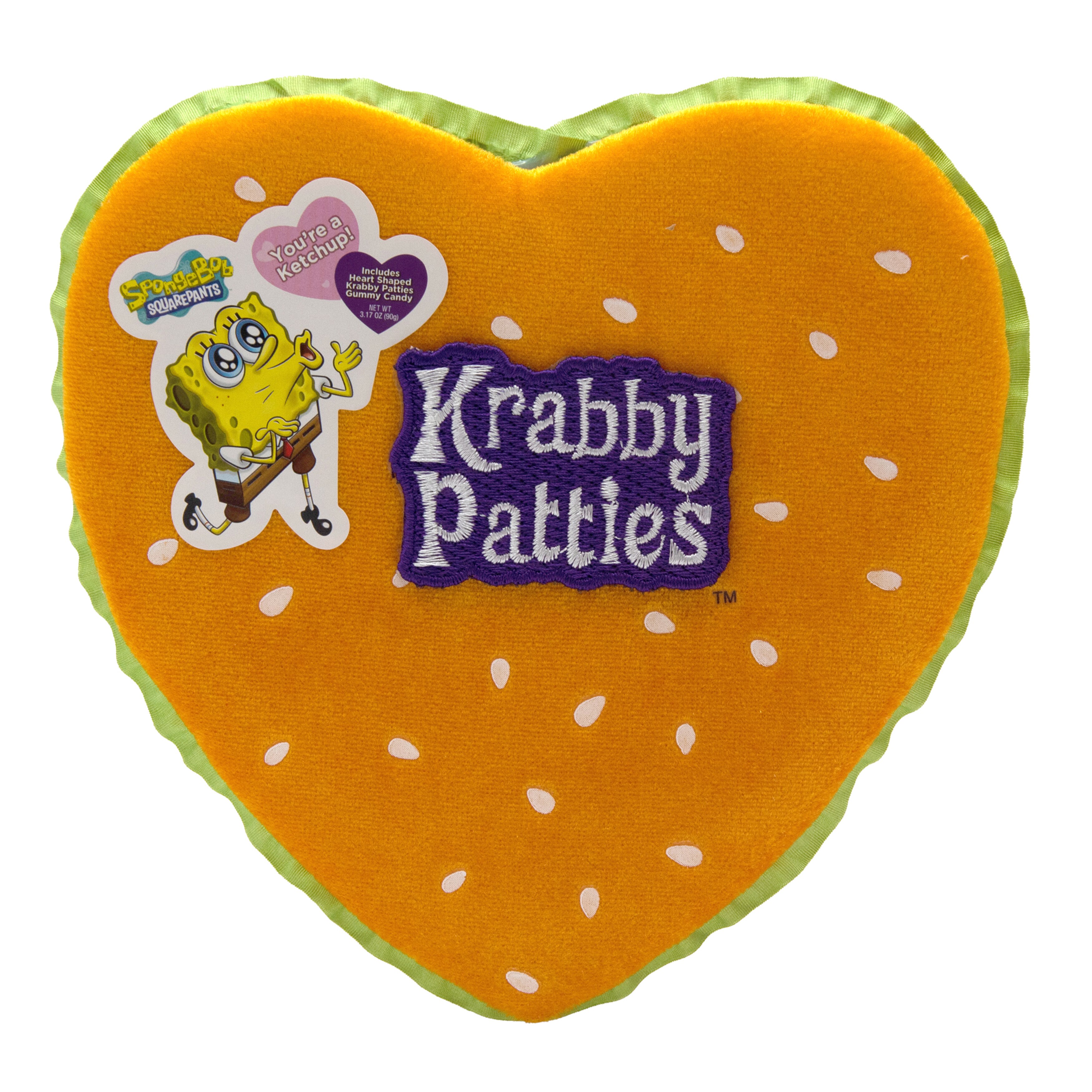 Frankford Nickelodeon SpongeBob Krabby Patty Gummy Heart Box, 3.17 Oz , CVS