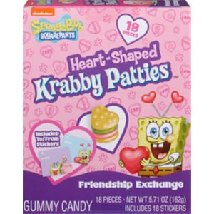Frankford Krabby Patties Valentine's Candy Exchange, 18 Ct, 5.71 Oz , CVS