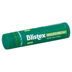 Blistex - Bálsamo medicinal con FPS 15, Mint