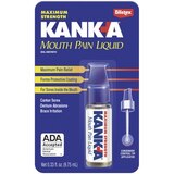 Kank-A Mouth Pain Liquid Oral Anesthetic, Maximum Strength, 0.33 OZ, thumbnail image 3 of 6