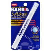 Kank-A Soft Brush Tooth and Gum Pain Gel, Oral Anesthetic, Professional Strength