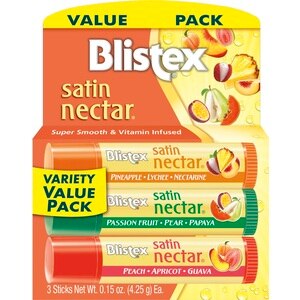  Blistex Satin Nectar 3pk 
