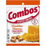 Combos Cheddar Cheese Baked Cracker Snack, 6.3 oz, thumbnail image 1 of 8