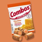Combos Cheddar Cheese Baked Cracker Snack, 6.3 oz, thumbnail image 2 of 8