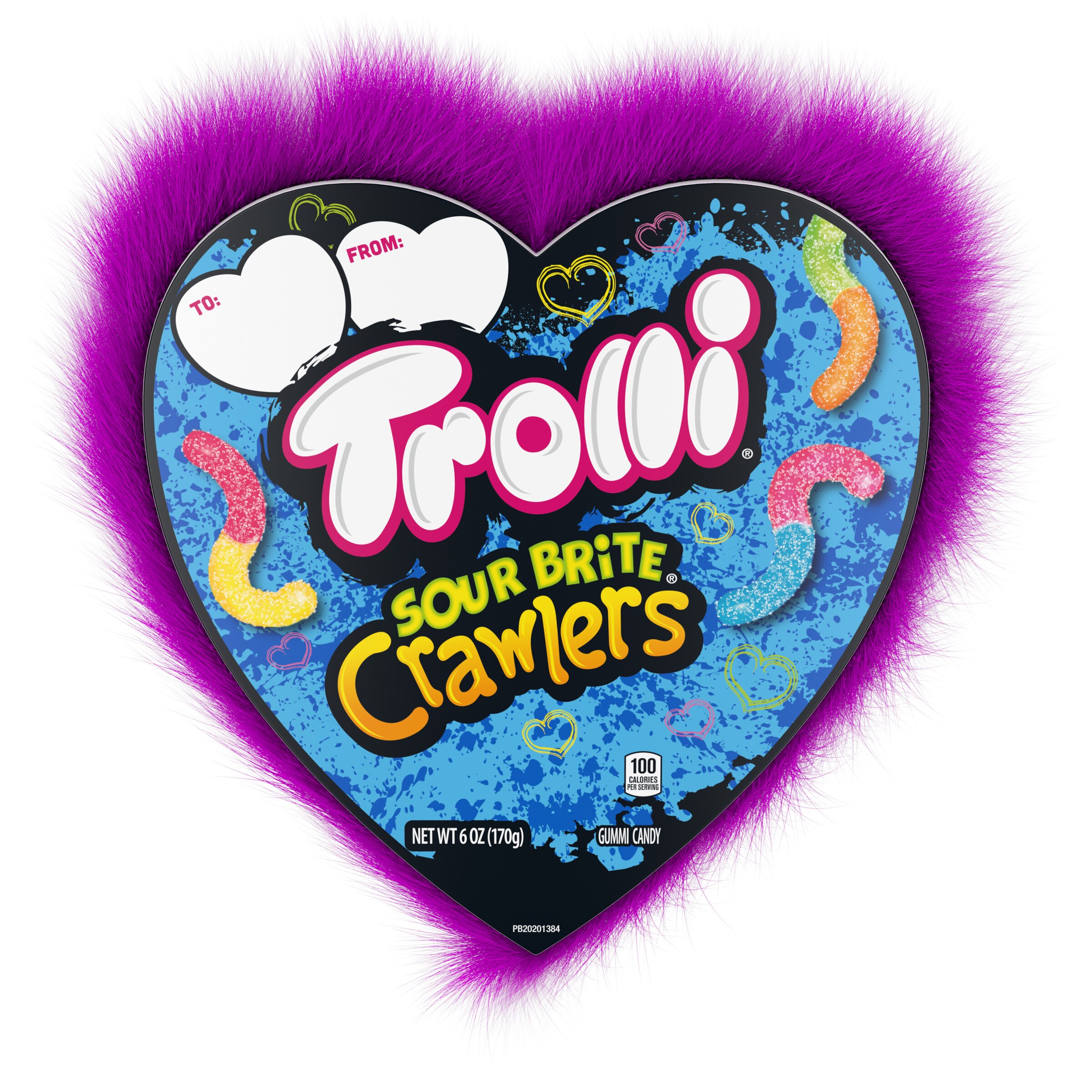 Trolli Large Hairy Gift Heart Box, 6 Oz , CVS