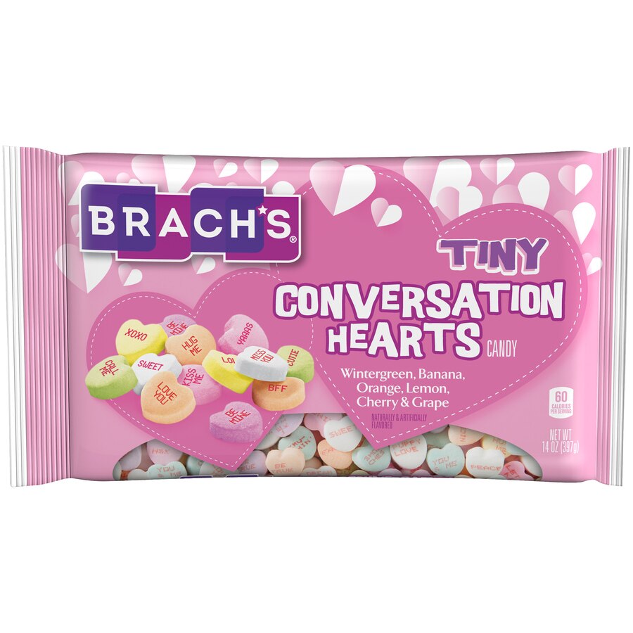 Brach's Tiny Conversation Hearts Bag, 10 Oz , CVS