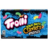 Trolli Sour Brite Crawlers Minis Gummi Candy Theater Box, 3.5 OZ, thumbnail image 1 of 3