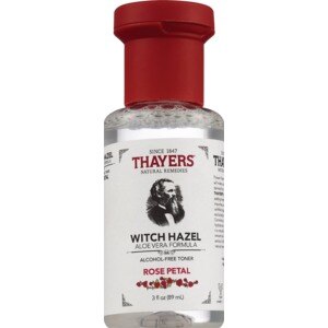 Thayers Travel Size Alcohol-Free Rose Petal Witch Hazel Toner With Aloe Vera, 3 Oz , CVS