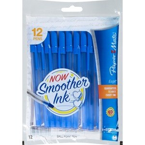  Papermate Eagle Ball Point Pens Blue 