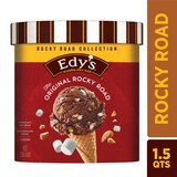 Edy's/Dreyer's The Original Rocky Road Ice Cream, 1.5 Quart Tub, thumbnail image 2 of 9