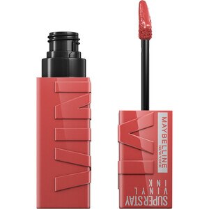 Maybelline New York Super Stay Vinyl Ink No-Budge Longwear Liquid Lipcolor, PEACHY, 0.14 Fl Oz - 0.14 Oz , CVS