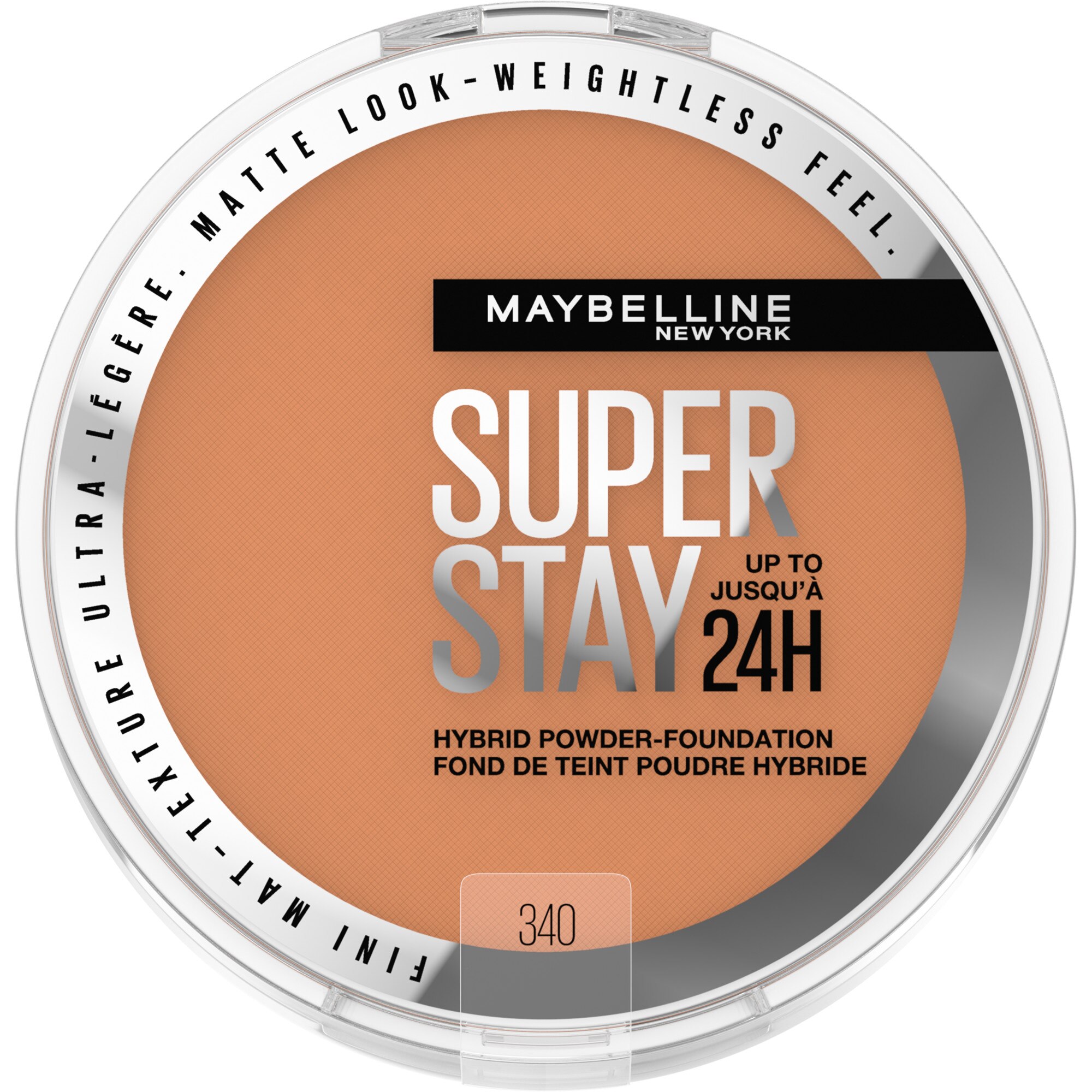 Maybelline New York Super Stay Up To 24HR Hybrid Powder-Foundation, 340, 0.21 Oz , CVS