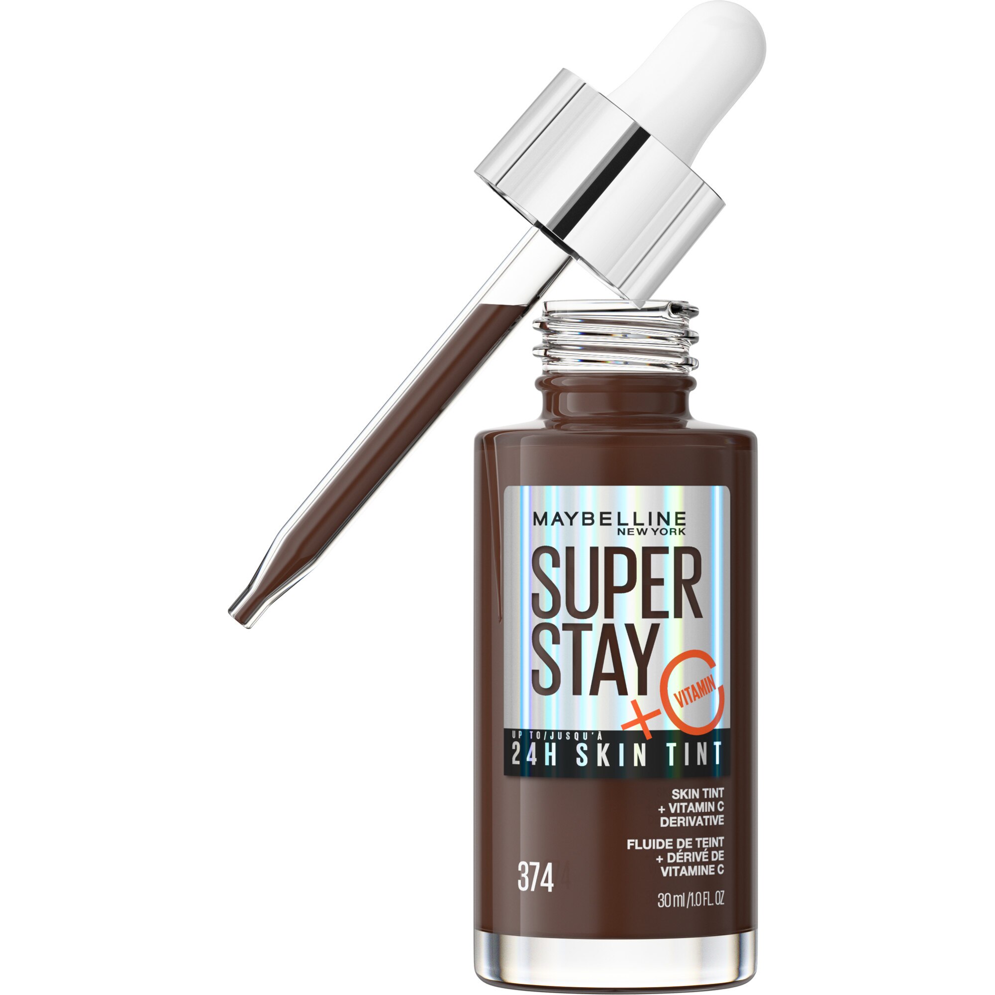 Maybelline New York Super Stay Up To 24HR Skin Tint With Vitamin C, 374, 1 Oz , CVS