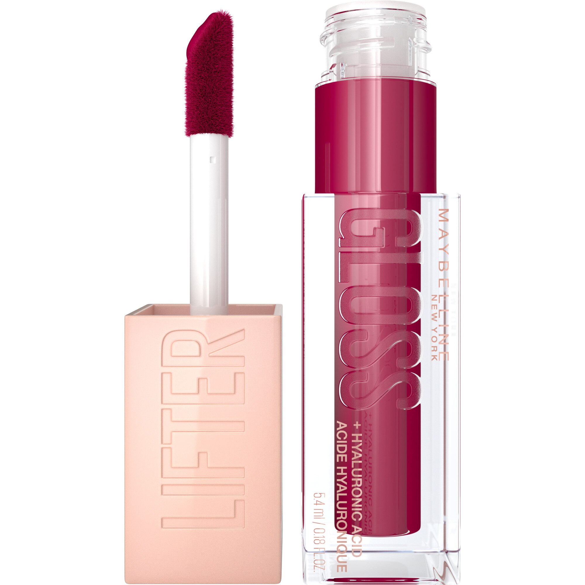 Maybelline New York - Brillo de labios con ácido hialurónico, 0.18 oz