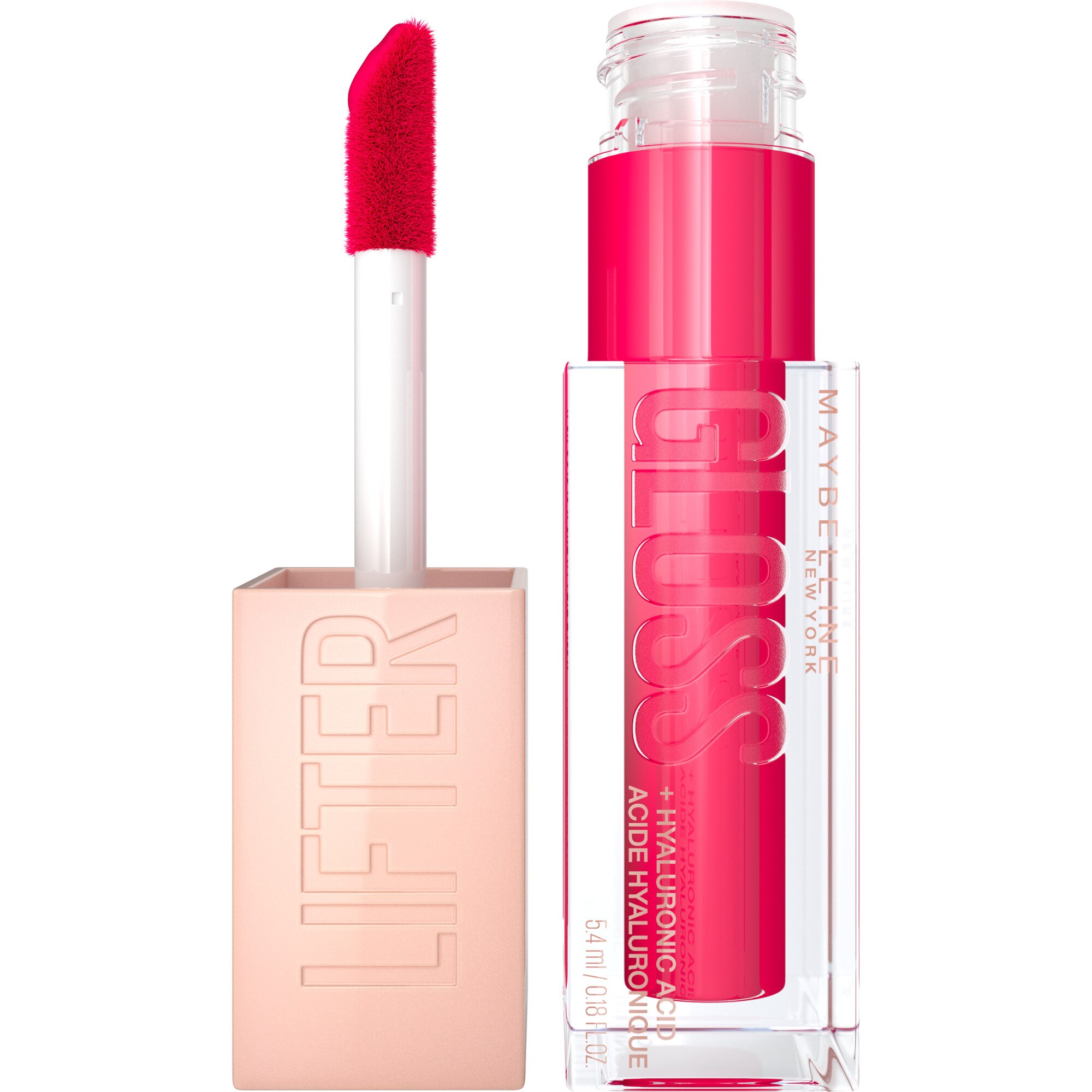 Maybelline New York Lip Gloss Makeup With Hyaluronic Acid, Bubblegum, 0.18 Oz , CVS