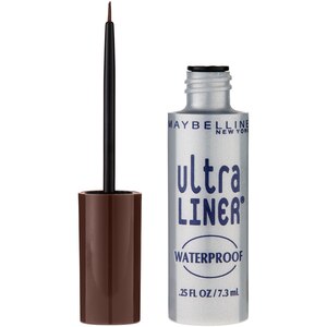 Maybelline New York Ultra Liner Precise Brush Tip Liquid Eyeliner, Dark Brown , CVS