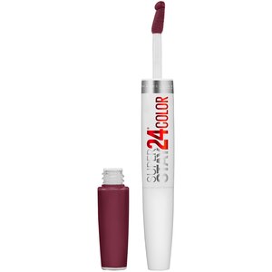 Maybelline New York SuperStay 24 2-Step Liquid Lipstick, Merlot Armour , CVS