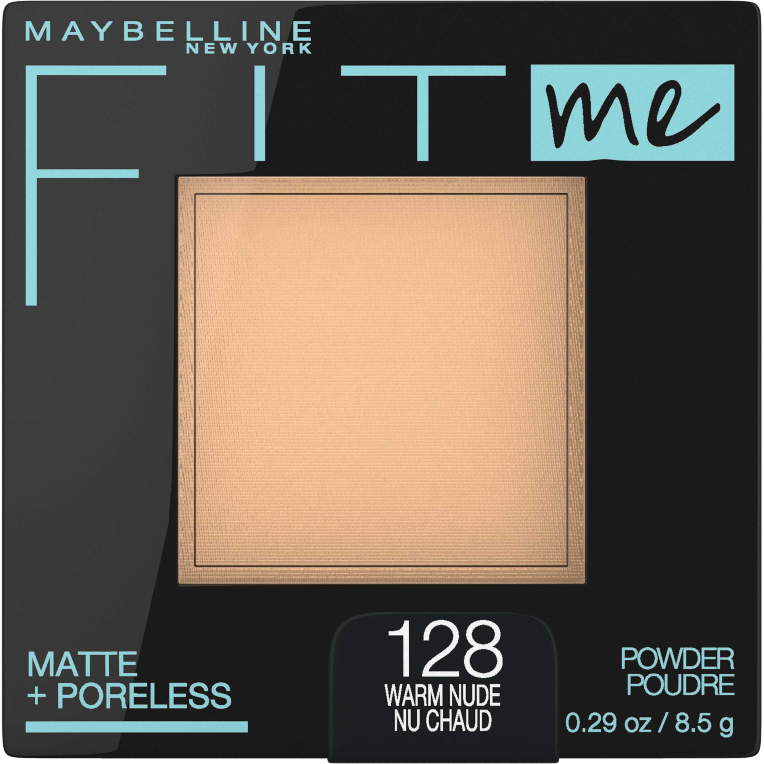 Maybelline New York Fit Me Matte + Poreless Pressed Face Powder, Warm Nude - 0.29 Oz , CVS