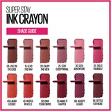 Maybelline SuperStay Ink Crayon Lipstick, Matte Longwear Lipstick Makeup, thumbnail image 5 of 5