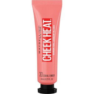Maybelline New York Cheek Heat Gel-Cream Blush, Face Makeup, Coral Ember - 0.5 Oz , CVS