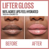 Maybelline Lifter Gloss Lip Gloss Makeup With Hyaluronic Acid, thumbnail image 5 of 9