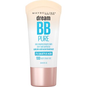 Maybelline New York Dream BB Pure 8-in-1 Salicylic Acid Acne Treatment, Light - 1 Oz , CVS