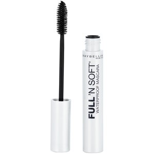 Maybelline Full 'N Soft - Rímel resistente al agua, Very Black