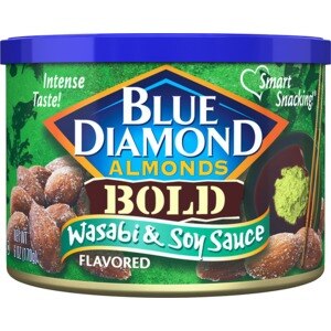 Blue Diamond Almonds Bold, Wasabi & Soy Sauce, 6 Oz , CVS