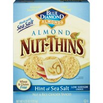 Blue Diamond Nut Thins, Hint of Sea Salt, 4.25 oz