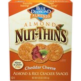 Blue Diamond Almond Nut Thins, Cheddar Cheese, 4.25 oz, thumbnail image 1 of 3