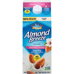 Almond Breeze Unsweetened Vanilla Almond Milk, 64 Oz , CVS
