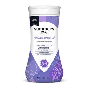 Summer's Eve - Limpiador femenino para piel sensible, Delicate Blossom