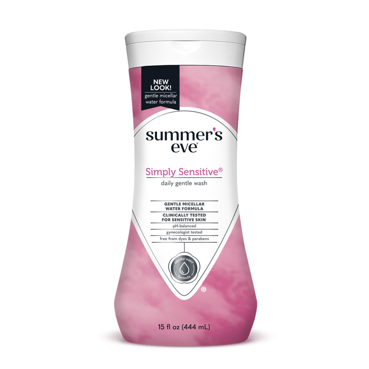 Summer's Eve Feminine Cleansing Wash, Simply Sensitive - 15 Oz , CVS