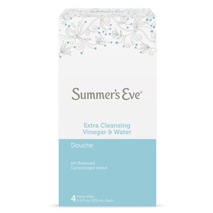 Summer's Eve Extra Cleansing Douche Vinegar & Water - 4.5 Oz , CVS