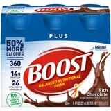 BOOST Plus Nutritional Drink, thumbnail image 2 of 6