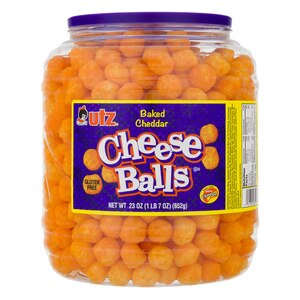 Utz Cheddar Cheese Ball Barrel 23 Oz , CVS