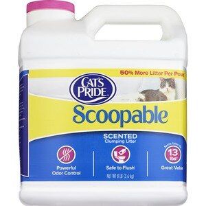 Cat's Pride Scoopable Scented Clumping Litter, 13 Lb - 6 , CVS