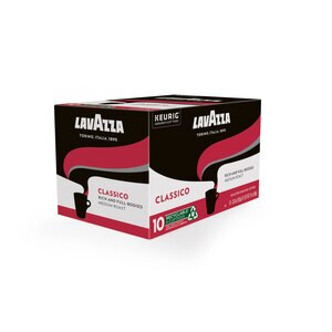 Lavazza Classico Medium Roast Coffee K-Cup Pods, 10 CT