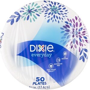  Dixie Everyday 6 7/8in Paper Plates 