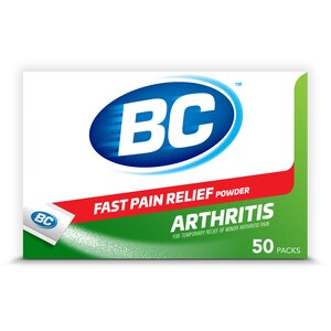 BC Powder Arthritis Pain Reliever Powder Sticks, 50 CT